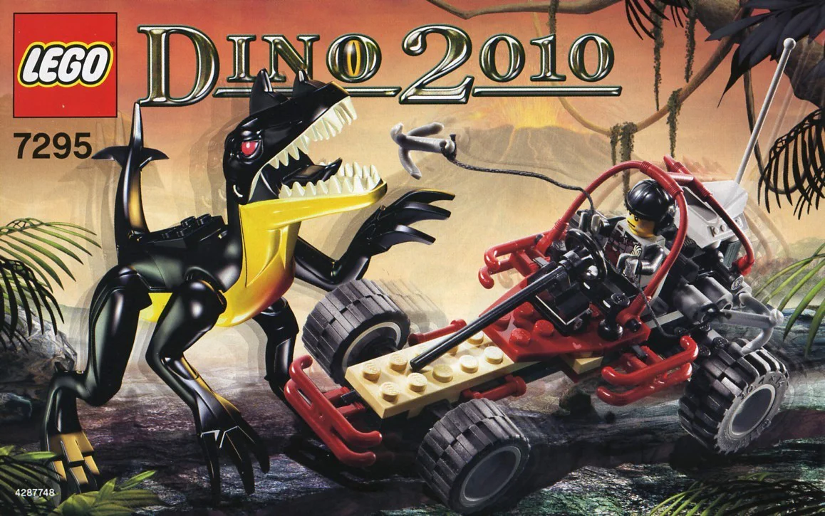 Dinosaur 2010: Small Dragon Hunting Vehicle 乐高 LEGO 7295 image 3