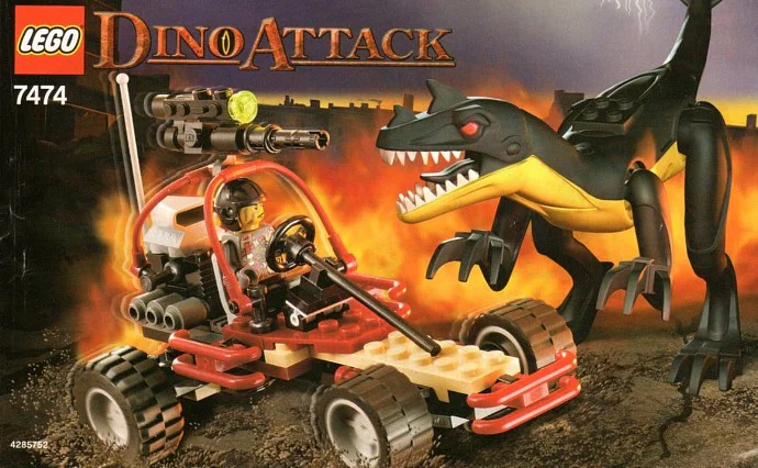 Dinosaurs attack: City Revenge and Raptor 乐高 LEGO 7474 image 1