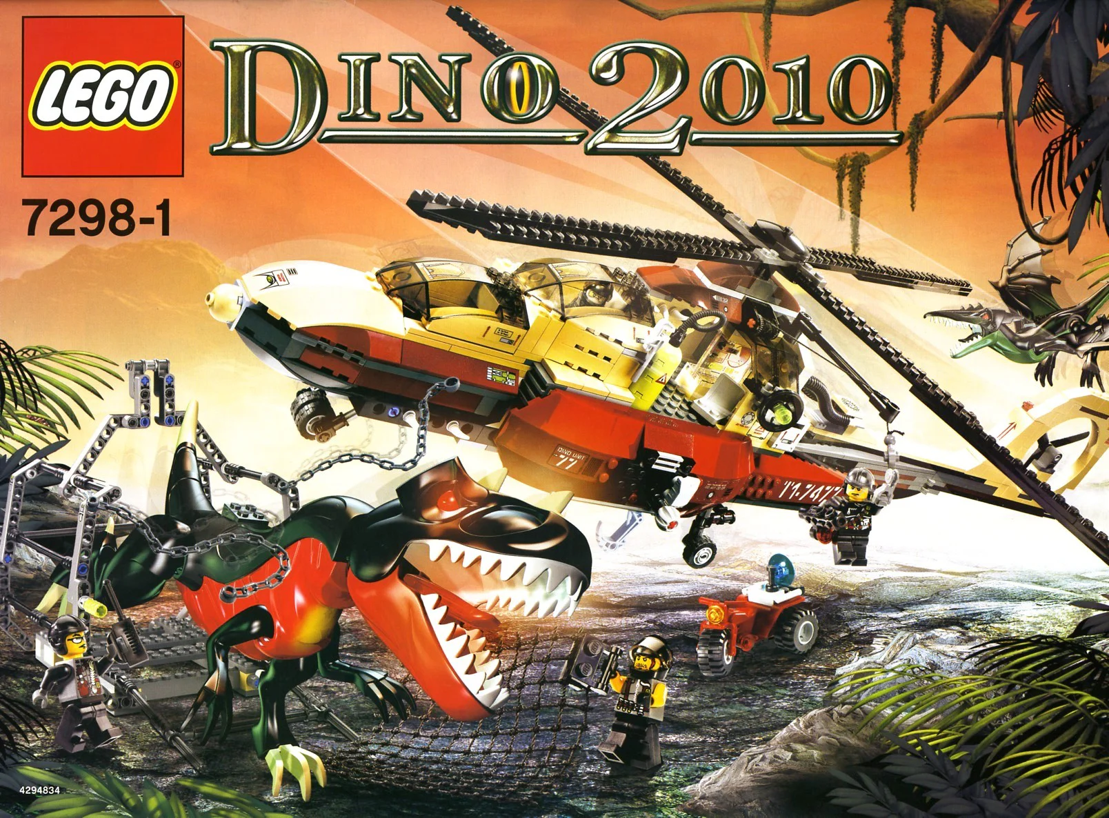 Dinosaur 2010: Dinosaur Aerial Transporter 乐高 LEGO 7298 image 2