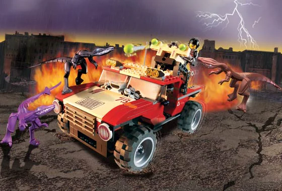 Dinosaur attack: Hammer and mutant lizard 乐高 LEGO 7475 image 1