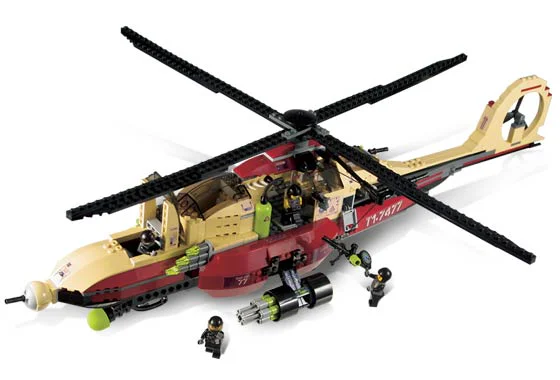 DINOSAUR ATTACK: T-1 TYPHOON AND TYRANNOSAURUS 乐高 LEGO 7477
