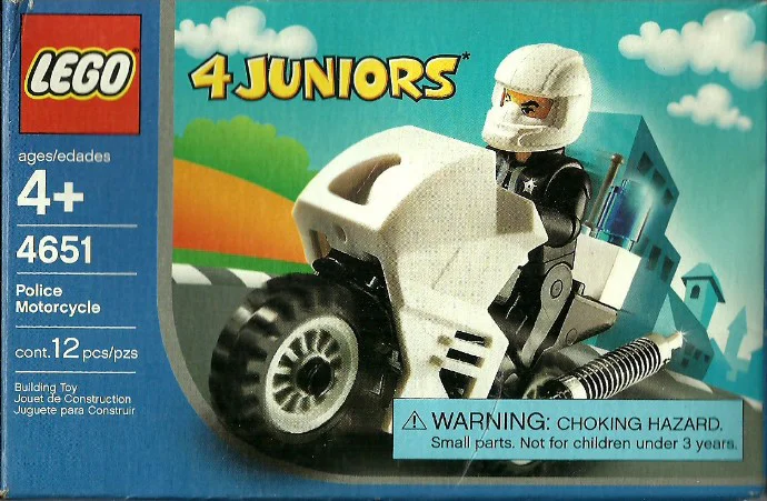 City: Police motorcycle 乐高 LEGO 4651 image 1