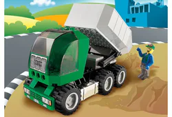 Classic little puzzler: dump truck