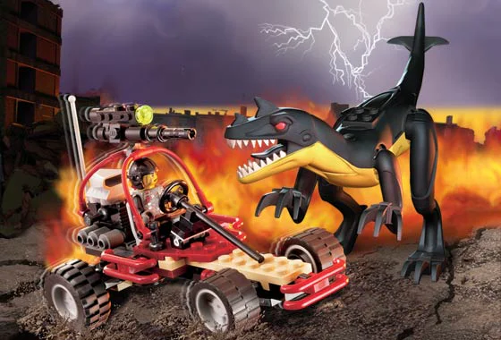 Dinosaurs attack: City Revenge and Raptor 乐高 LEGO 7474 image 3