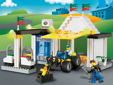 Classic little puzzler: Rapid maintenance station 乐高 LEGO 4655