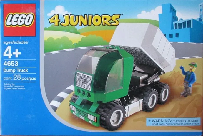 Classic little puzzler: dump truck 乐高 LEGO 4653 image 1