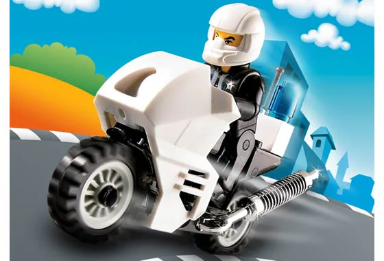 City: Police motorcycle 乐高 LEGO 4651 image 2