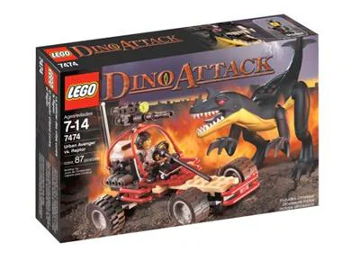Dinosaurs attack: City Revenge and Raptor 乐高 LEGO 7474 image 4