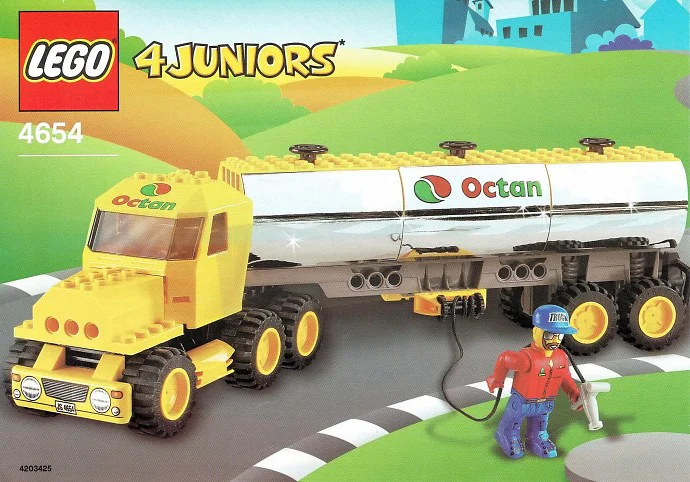 Classic Toy: Oil Tanker Truck 乐高 LEGO 4654 image 1