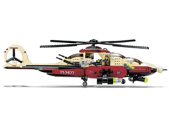 DINOSAUR ATTACK: T-1 TYPHOON AND TYRANNOSAURUS 乐高 LEGO 7477 image 2