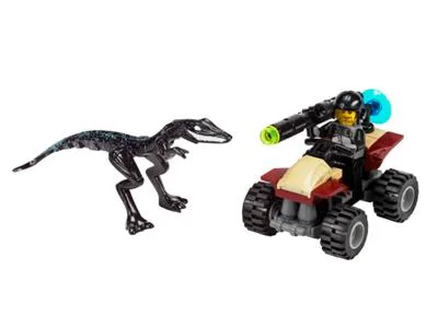 Dinosaur attack: Land Cruiser vehicle and mutant lizard 乐高 LEGO 7473 image 5