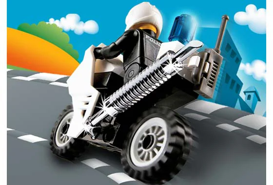 City: Police motorcycle 乐高 LEGO 4651 image 3