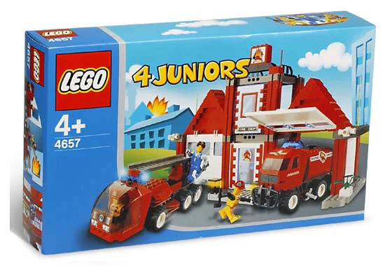 Classic little puzzler: Fire Headquarters 乐高 LEGO 4657 image 1