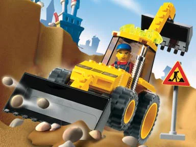 Classic little puzzler: excavators 乐高 LEGO 4667 image 1