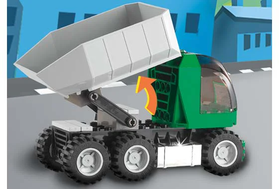 Classic little puzzler: dump truck 乐高 LEGO 4653 image 3