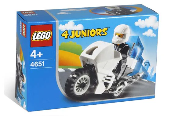 City: Police motorcycle 乐高 LEGO 4651 image 4