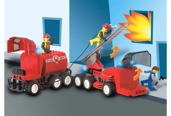 Classic little puzzler: Fire Headquarters 乐高 LEGO 4657 image 2