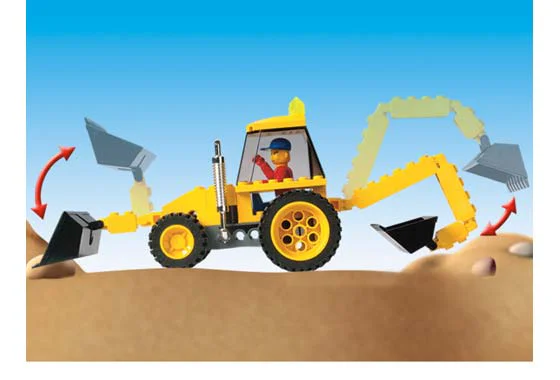 Classic little puzzler: excavators 乐高 LEGO 4667 image 2