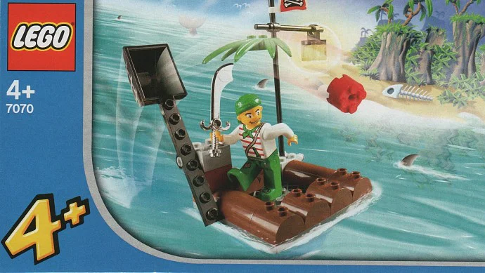 Piracy: Pirate rafts 乐高 LEGO 7070 image 1