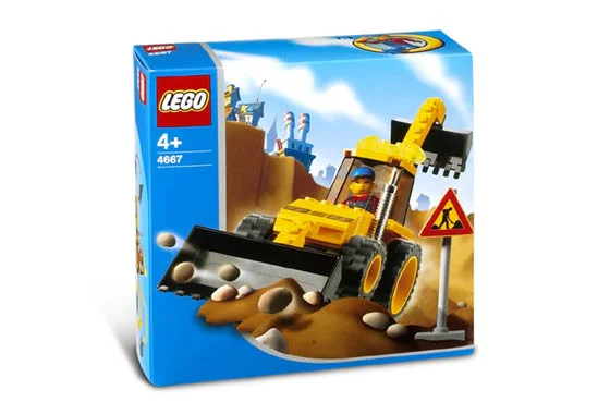 Classic little puzzler: excavators 乐高 LEGO 4667 image 3