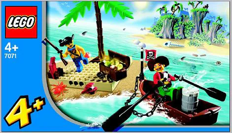 Pirate: Treasure Island 乐高 LEGO 7071 image 1