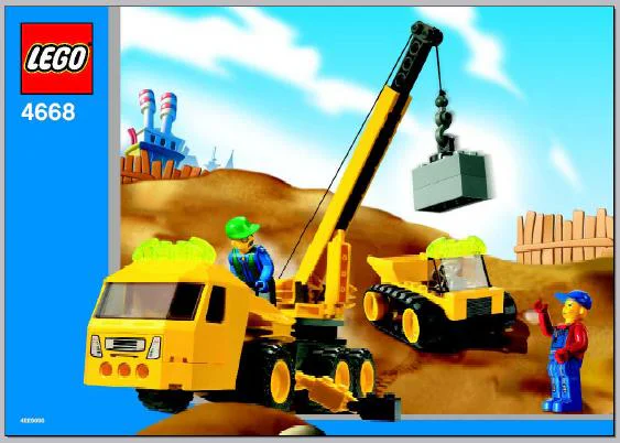 Classic Mini Assembler: Jib Engineering Crane 乐高 LEGO 4668 image 2