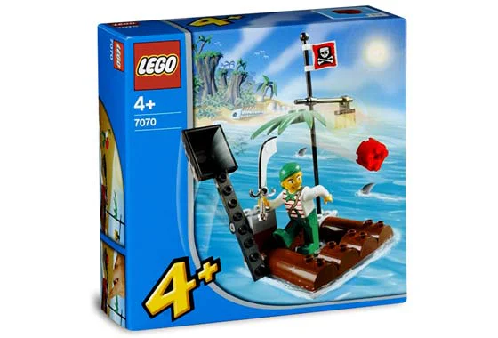 Piracy: Pirate rafts 乐高 LEGO 7070 image 2