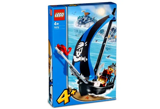 Pirate: Captain Craig's Pirate Ship 乐高 LEGO 7072 image 1