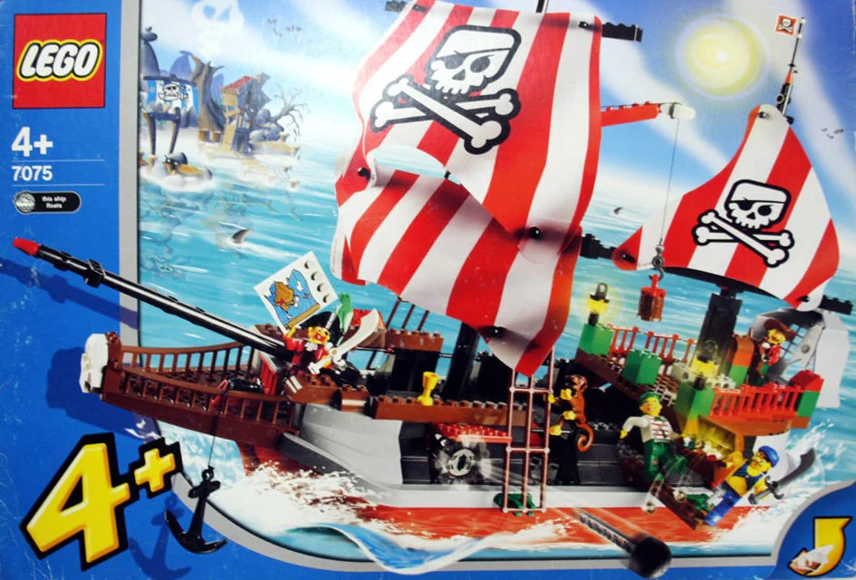 Captain Redbeard's pirate ship 乐高 LEGO 7075 image 1