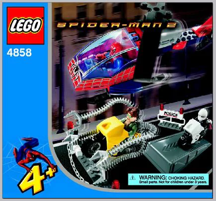 Spider-Man: Dr. octopus chasing 乐高 LEGO 4858 image 3