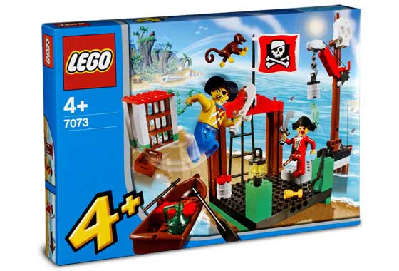 Piracy: Pirate piers 乐高 LEGO 7073 image 2