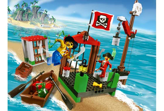 Piracy: Pirate piers 乐高 LEGO 7073 image 3