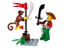 Pirate: Harry and Monkey