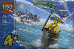Pirate: Captain Pirate in a barrel