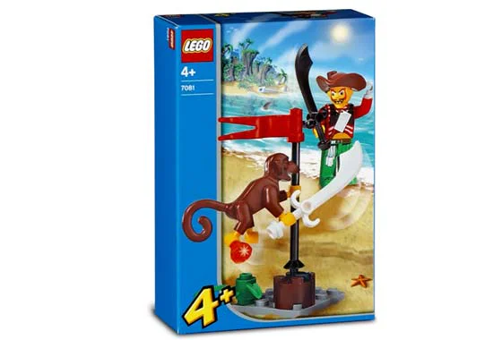 Pirate: Harry and Monkey 乐高 LEGO 7081 image 1