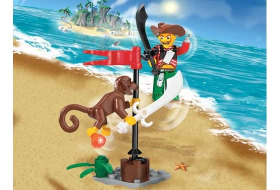 Pirate: Harry and Monkey 乐高 LEGO 7081 image 2