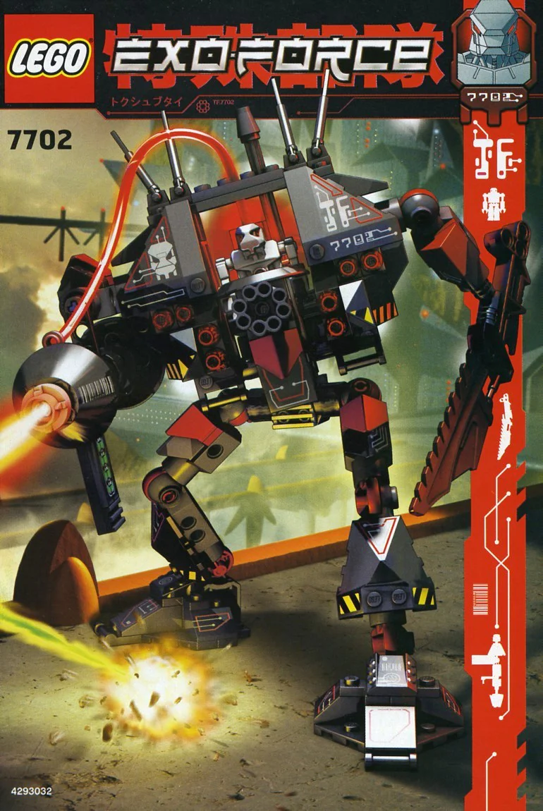 Mechanical fighter: Thunder rage 乐高 LEGO 7702 image 1