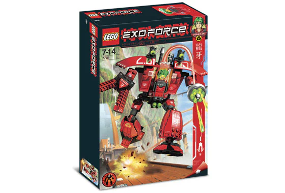 Mechanical fighter: Dragontooth 乐高 LEGO 7701 image 2