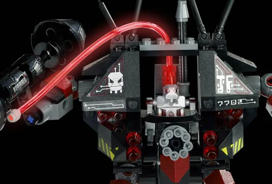 Mechanical fighter: Thunder rage 乐高 LEGO 7702 image 3