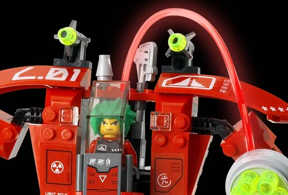 Mechanical fighter: Dragontooth 乐高 LEGO 7701 image 3