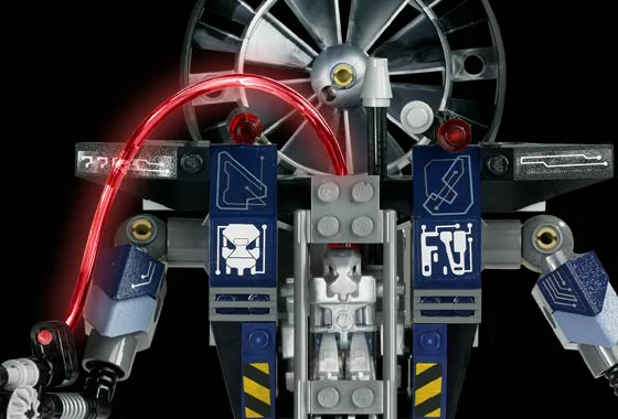 Mecha Warrior: Flame Wing 乐高 LEGO 7703 image 3