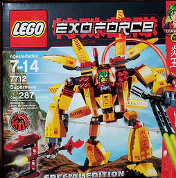 Mechanical fighter: King of Inflammation 乐高 LEGO 7712 image 1
