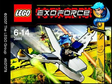Mechanical fighters: mini-jet fighters 乐高 LEGO 3885 image 1