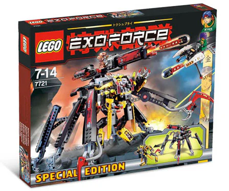 Mechanical fighters: Octopus spiders 乐高 LEGO 7721 image 3