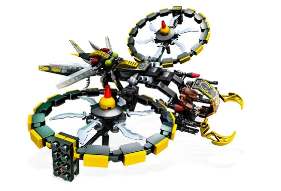 Jungle Armor: Mechanical Combatant: The Long Whip Dragonfly 乐高 LEGO 8117