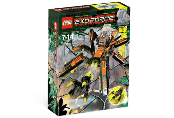 Jungle Armor: Mechanical Warrior: Dark Attic Spider 乐高 LEGO 8112 image 2