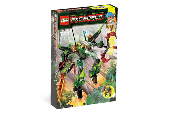 Jungle machine armor: Mechanical fighter: Mirage lizard 乐高 LEGO 8114 image 2