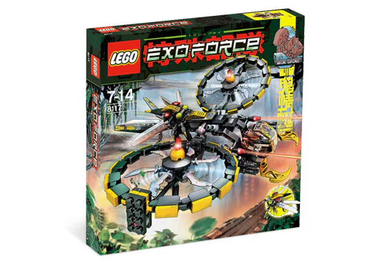 Jungle Armor: Mechanical Combatant: The Long Whip Dragonfly 乐高 LEGO 8117 image 2