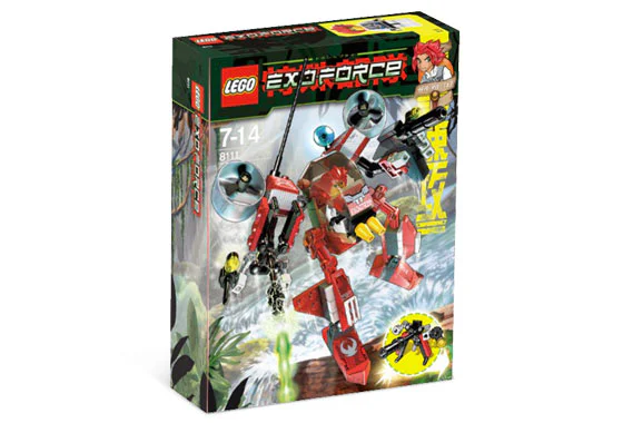 Jungle machine armor: Mechanical fighter: River Dragon 乐高 LEGO 8111 image 4