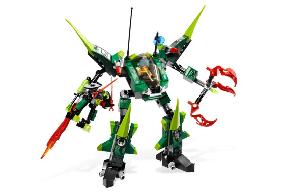 Jungle machine armor: Mechanical fighter: Mirage lizard 乐高 LEGO 8114 image 3